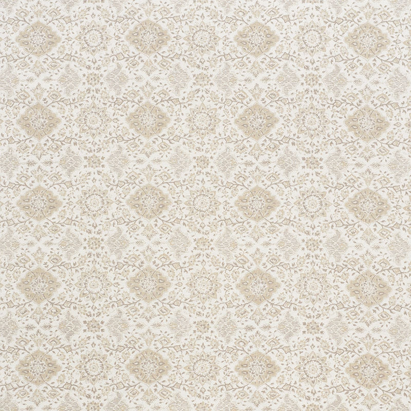 Purchase sample of 177621 Montecito Floral, Neutral by Schumacher Fabric