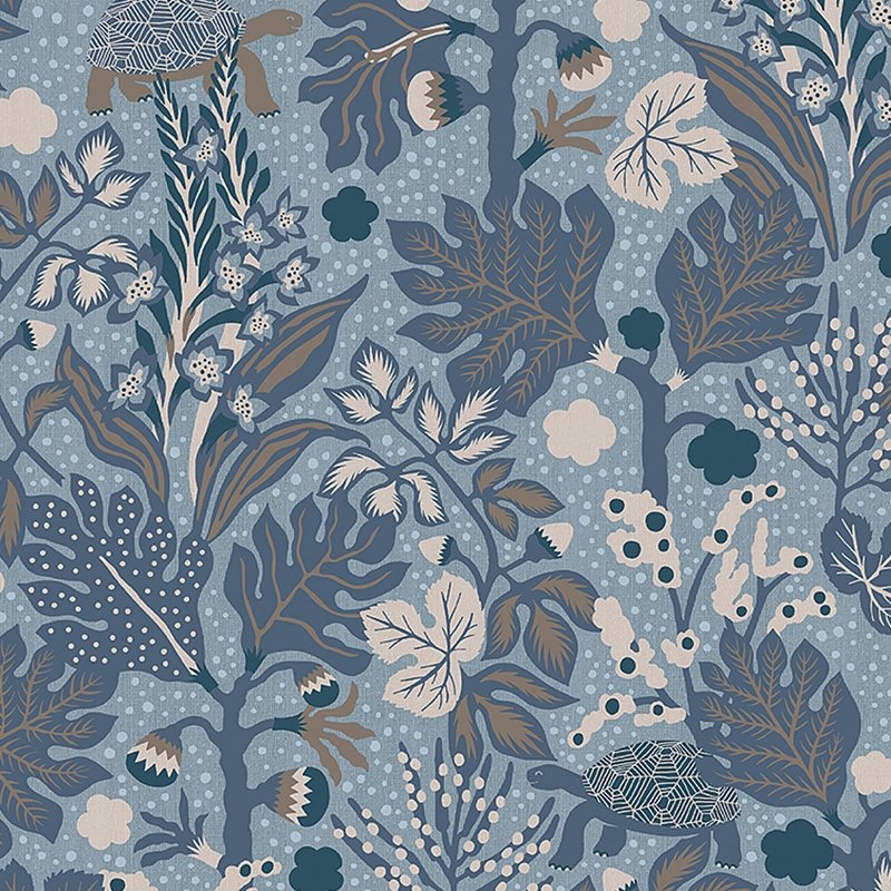 Shop 2091 TurgrÃ¤s Blues by Borastapeter Wallpaper