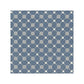 Sample 27161-004 Gustavian Diamond, Copenhagen Blue - Scalamandre Fabric (SC 000427161)