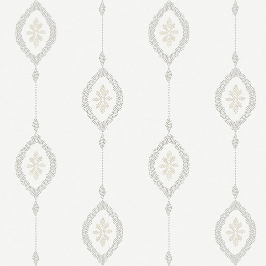 Select MB30500 Beach House Sand Dollar Stripe Black Sands Sand Dollar by Seabrook Wallpaper
