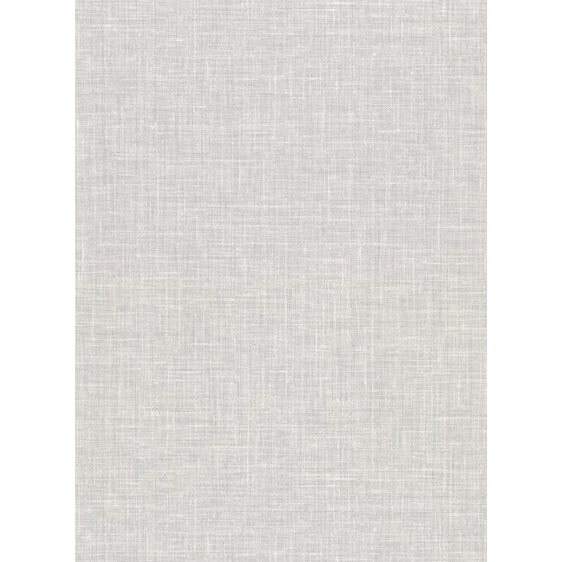 2984-50308 Warner XI Naturals Grasscloths Upton Light Grey Faux Linen Wallpaper by Warner