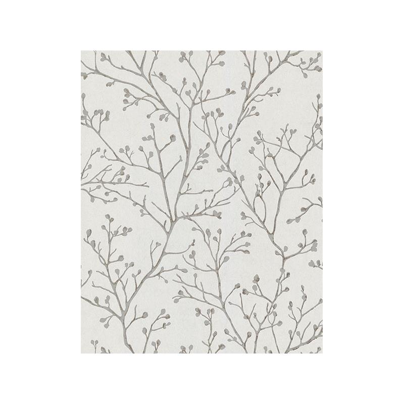 Sample 2976-86453 Grey Resource, Koura Silver Branches by A-Street Prints Wallpaper