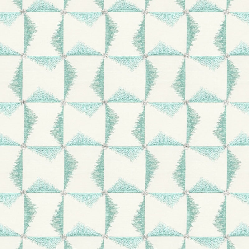 Sample Onta-1 Ontario 1 Aqua By Stout Fabric