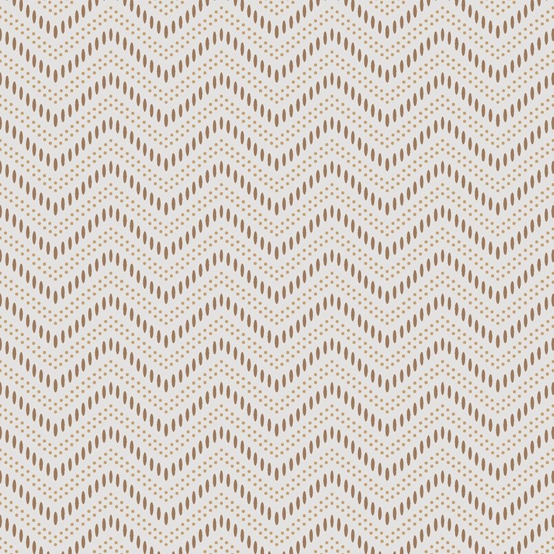 Find 6483 Chevron Dots Natural by Borastapeter Wallpaper