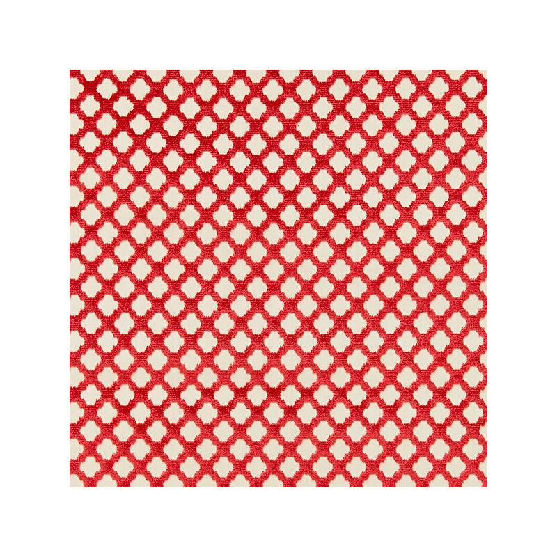 Sample 26692M-021 Pomfret, Coral - Scalamandre Fabric (SC 002126692M)