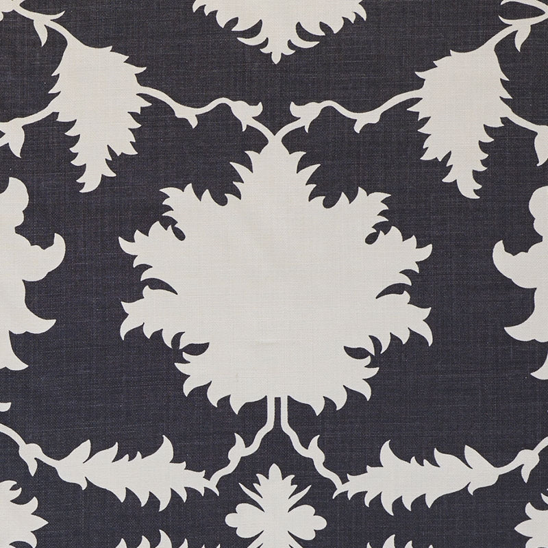 Purchase sample of 175035 Garden Of Persia, Charcoal by Schumacher Fabric