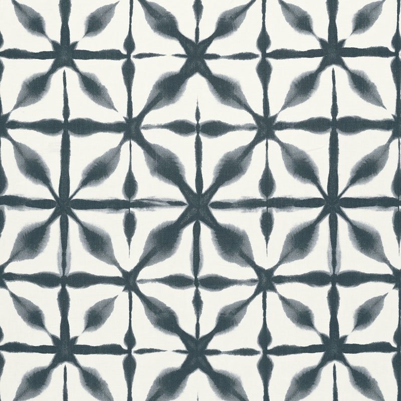 Purchase sample of 175380 Andromeda, Indigo by Schumacher Fabric