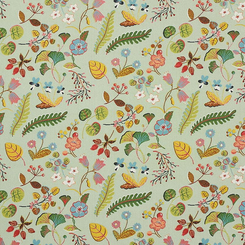 Purchase sample of 75942 Botanica Indoor/Outdoor, Mineral by Schumacher Fabric