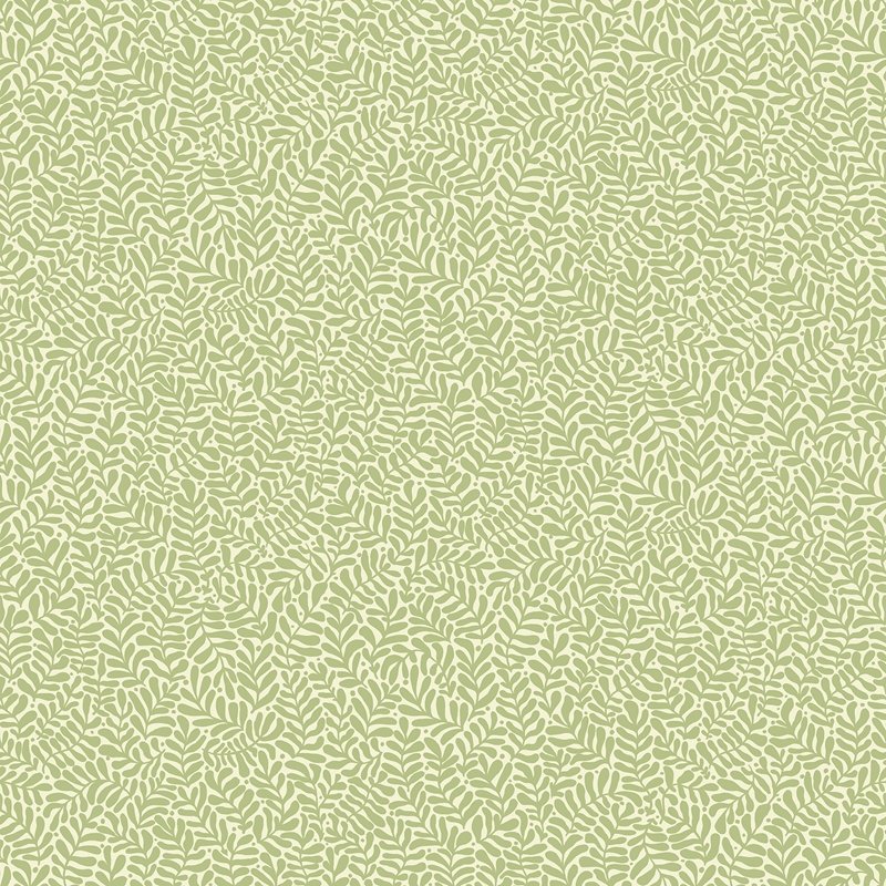 Select 2999-55001 Annelie Anna Light Green Fern Trail Light Green A-Street Prints Wallpaper