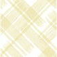 Acquire 2973-90701 Daylight Zag Yellow Modern Plaid Yellow A-Street Prints Wallpaper