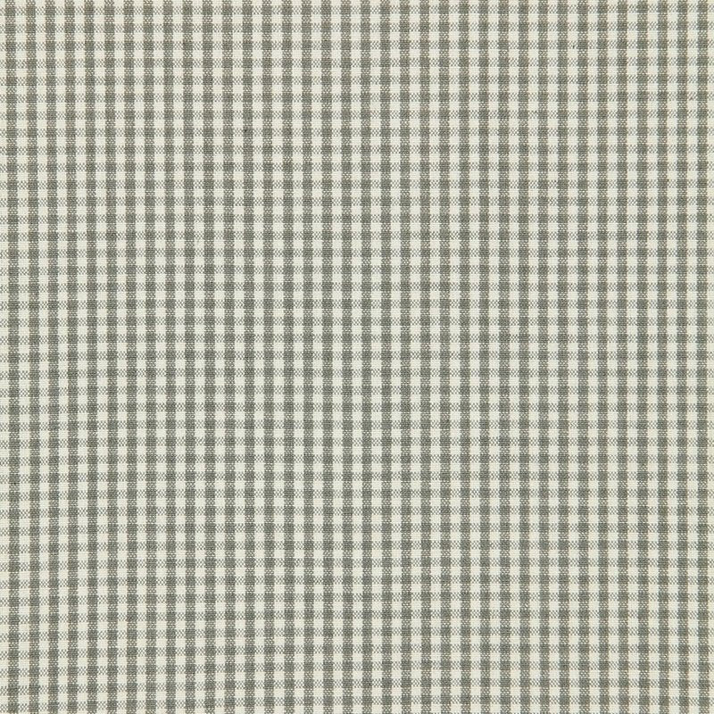 Purchase sample of 64625 Barnet Cotton Check, Nickel by Schumacher Fabric