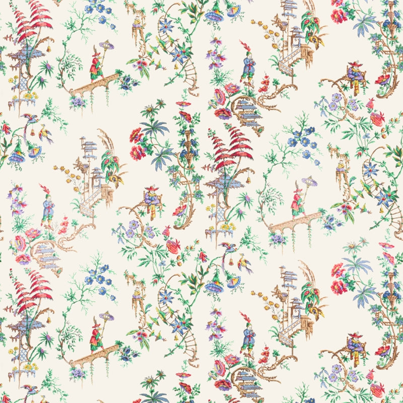 Sample 7462-7 Pillement Vintage Bassett Mcnab By Bassett Mcnab Fabric