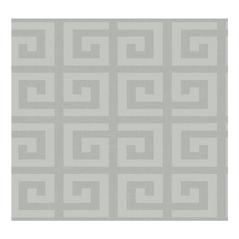 Sample Carl Robinson  CR33400, Kendrick color Gray  Greek Key Wallpaper