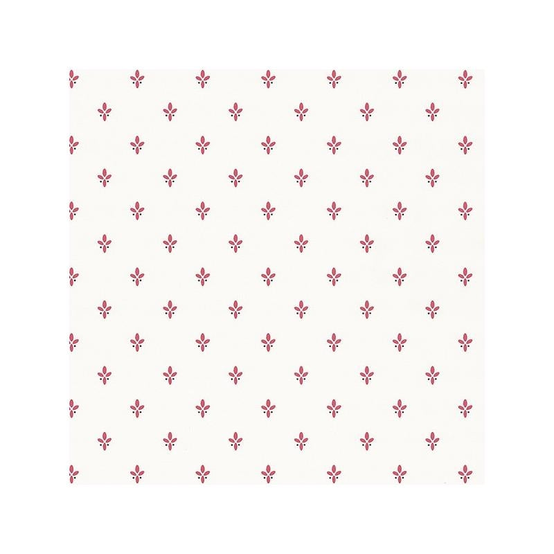 Sample FK26911 Red Floral wallpaper Norwall Wallpaper