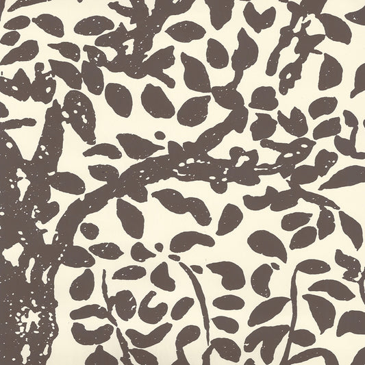 Shop 2030-05WP Arbre De Matisse Brown on Off white by Quadrille Wallpaper