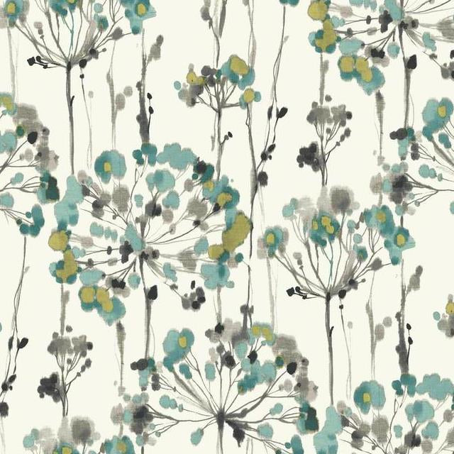 Save CN2102 Modern Artisan Flourish color White Floral by Candice Olson Wallpaper