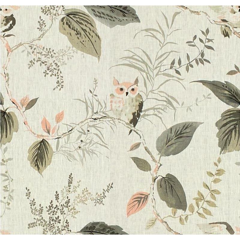 Shop OWLISH.11.0 Owlish Blush Animal/Insects Ivory by Kravet Design Fabric