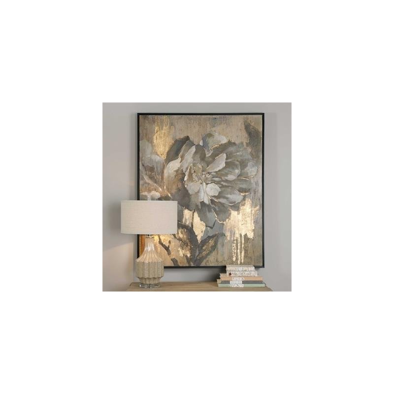 35346 Silver Leaf Floral by Uttermost,,