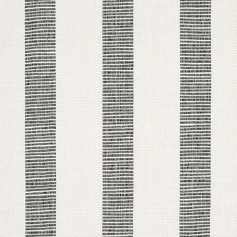 Purchase sample of 77566 Ketley Performance Stripe, Black by Schumacher Fabric