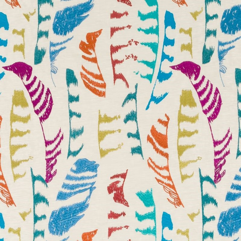 247896 | Plume StitchCoral - Beacon Hill Fabric