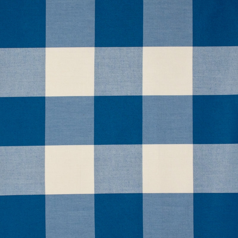 S1229 Ocean | Check/Plaid, Woven - Greenhouse Fabric