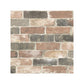 Sample NU2064 Newport Reclaimed Brick, Graphics Peel and Stick Wallpaper