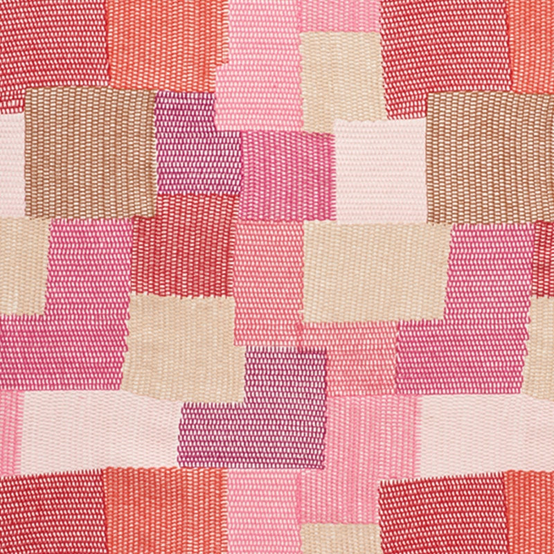 Purchase sample of 76181 Carnaby, Pink & Red by Schumacher Fabric