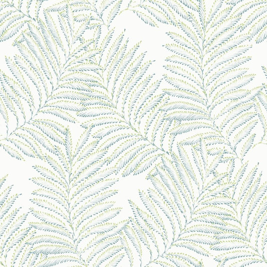 Shop 2973-90501 Daylight Finnley Green Inked Fern Green A-Street Prints Wallpaper