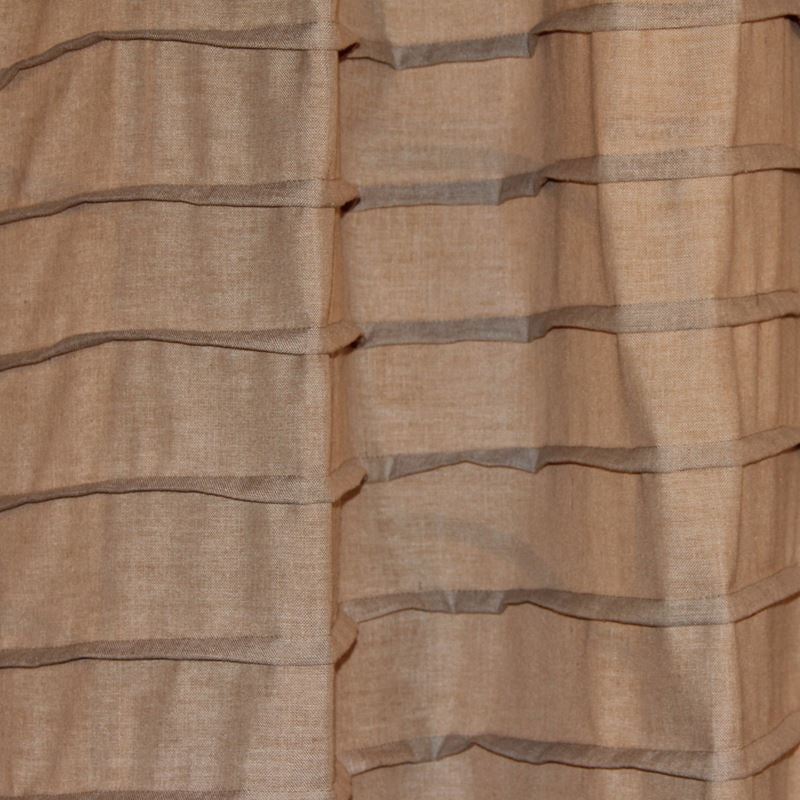 Sample Kazak Pleat Linen Robert Allen Fabric.