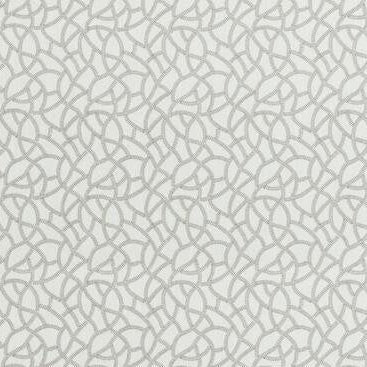 Save F1447/02 Panache Ivory Geometric by Clarke And Clarke Fabric