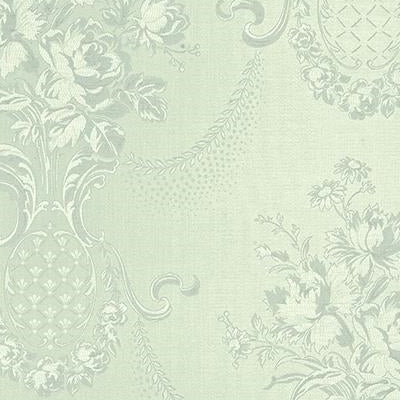 View CB60402 Fenwick Blue Damask by Carl Robinson Wallpaper