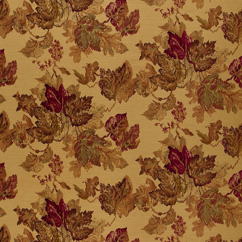 Shop 166373 Longwood Leaves Spice by Schumacher Fabric