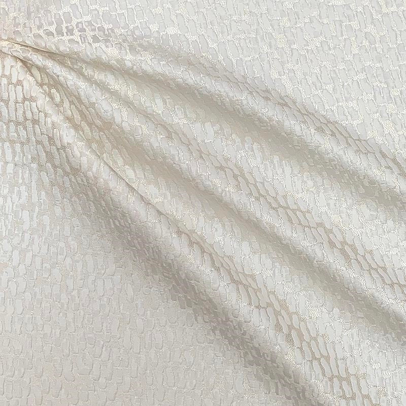 Sample 8940 SHONDA SNOW, White by Magnolia Fabric
