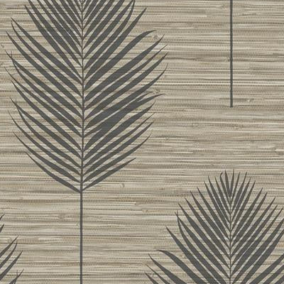 Buy 2988-70206 Inlay Bali Light Brown Fern Light Brown A-Street Prints Wallpaper