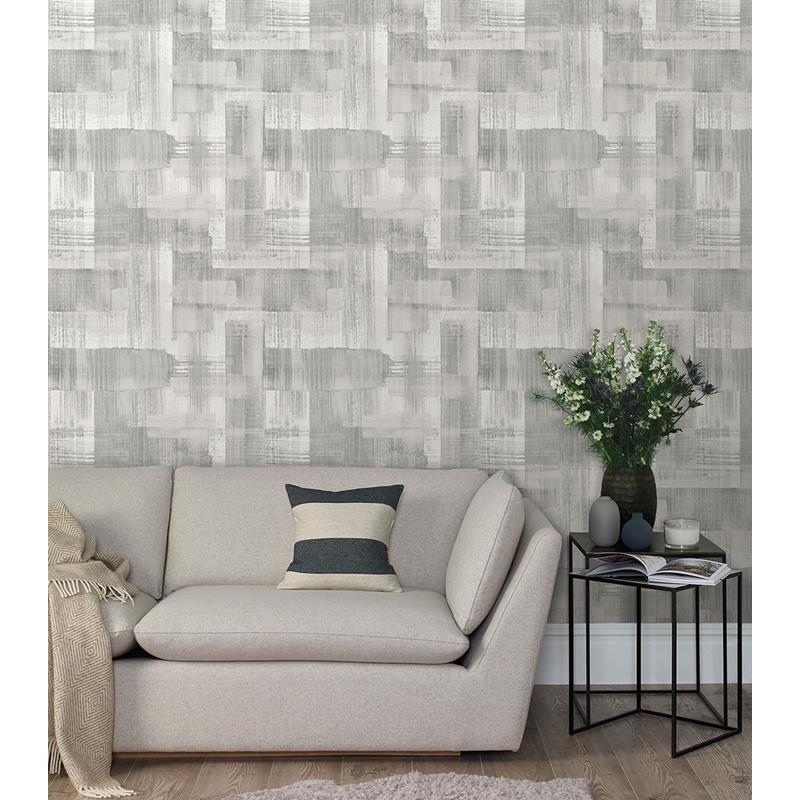 Looking for 2889-25227 Plain Simple Useful Trosa Grey Brushstroke Grey A-Street Prints Wallpaper