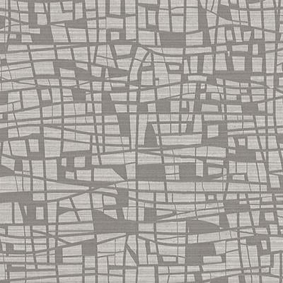 Save 2945-1115 Warner Textures X Tiffany Grey Abstract Geometric Grey by Warner Wallpaper