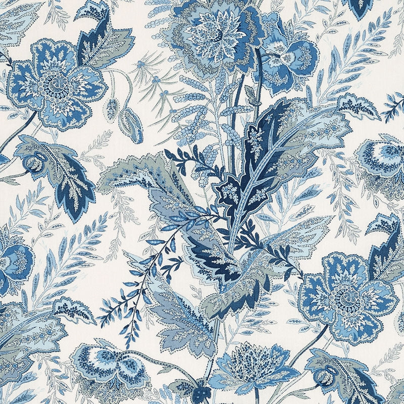 Purchase sample of 174544 Sandoway Vine, Delft by Schumacher Fabric