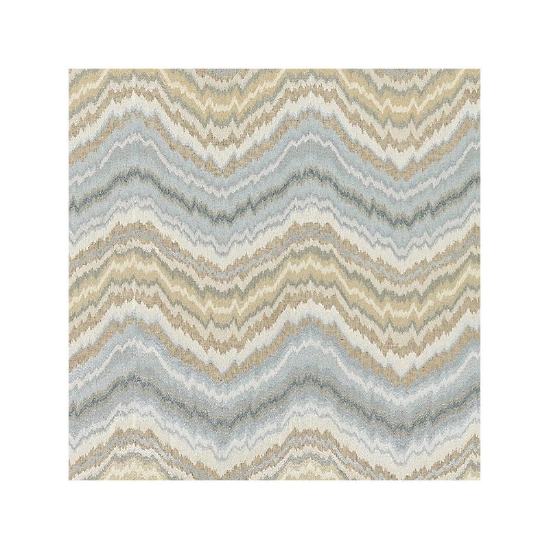 Sample 27096-001 Bergamo Embroidery, Mineral - Scalamandre Fabric (SC 000127096)