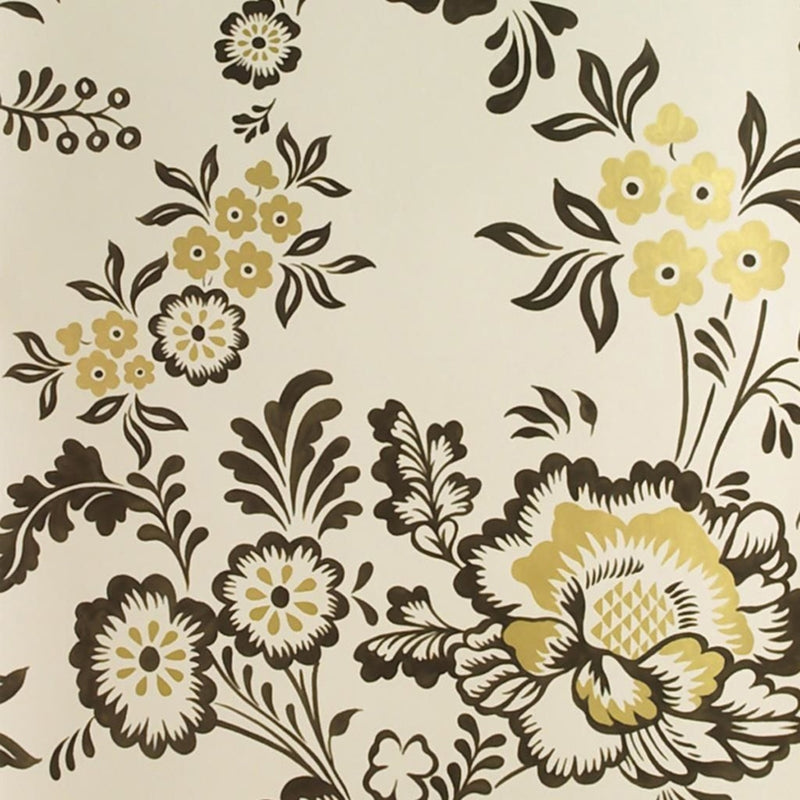 Sample P476-02 Tullgarn, Cocoa by Designer Guild Wallpaper