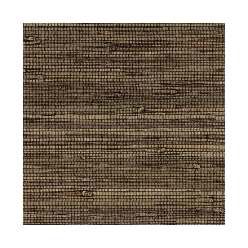 Sample VG4437 Grasscloth by York II, Knotted Grass color Brown Grasscloth by York Wallpaper