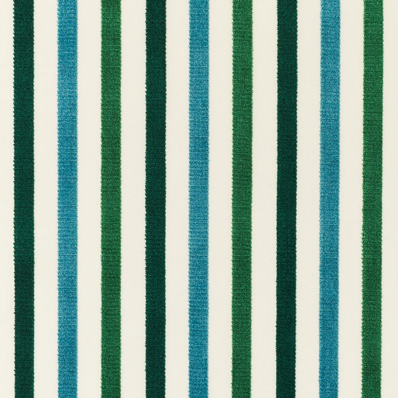Purchase sample of 72291 Le Matelot, Peacock by Schumacher Fabric