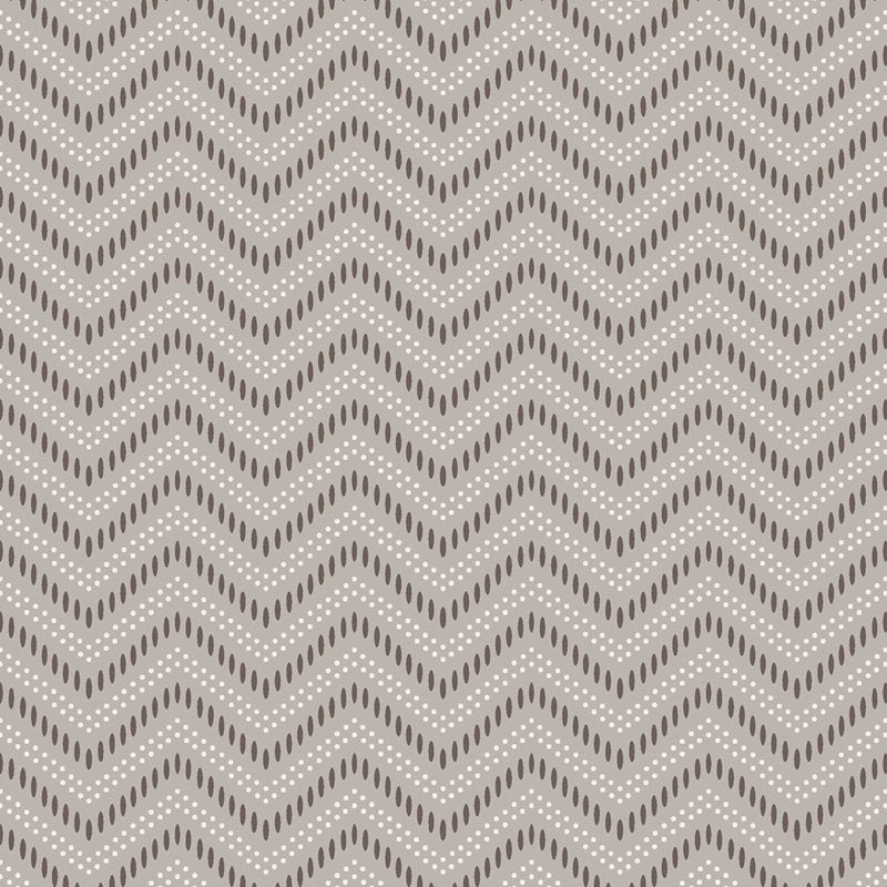 Buy 6484 Chevron Dots Silver by Borastapeter Wallpaper