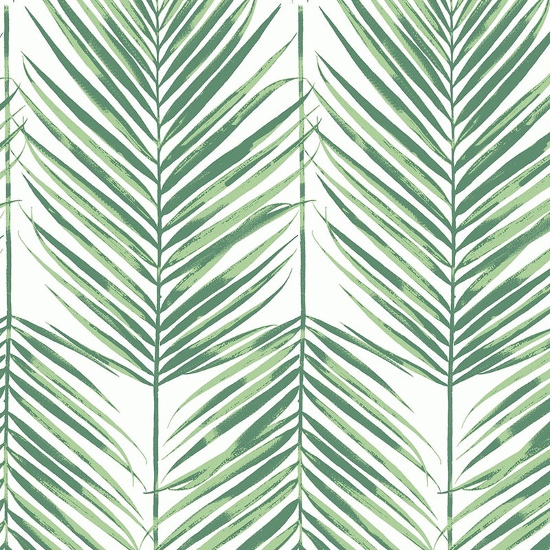 Acquire MB30034 Beach House Paradise Greenery Leaves/Leaf by Seabrook Wallpaper