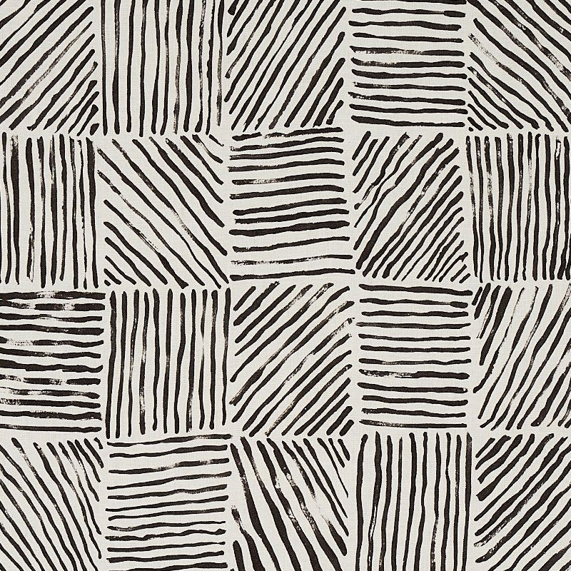 Order 179900 Katama Black by Schumacher Fabric
