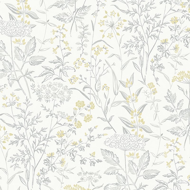 Search 9337 Delicate Dance Grey And Yellow by Borastapeter Wallpaper