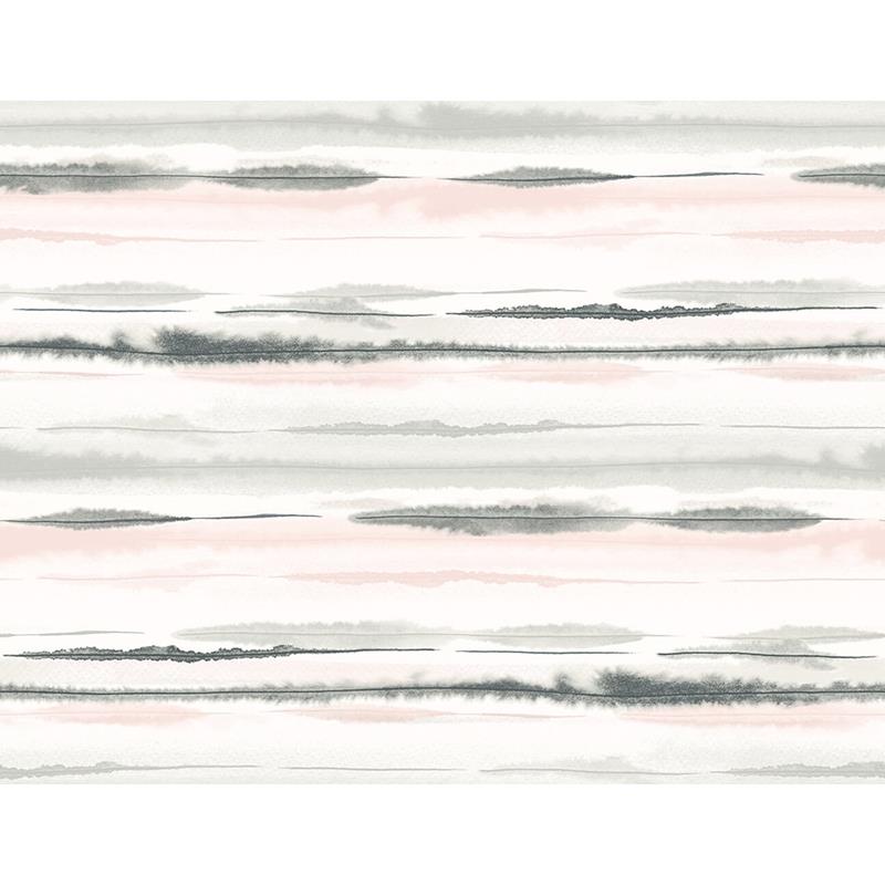 Sample LN20601 Luxe Haven, Horizon Stripe Pink Sunset Lillian August