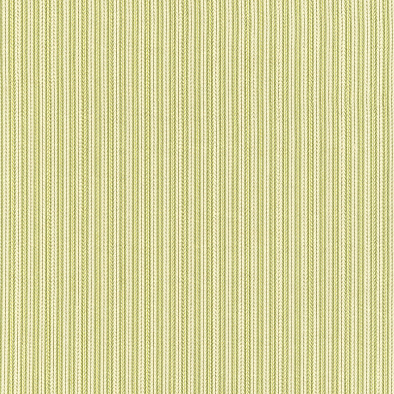 Purchase sample of 63001 Baker Cotton Stripe, Ivory /Pear /Sage by Schumacher Fabric