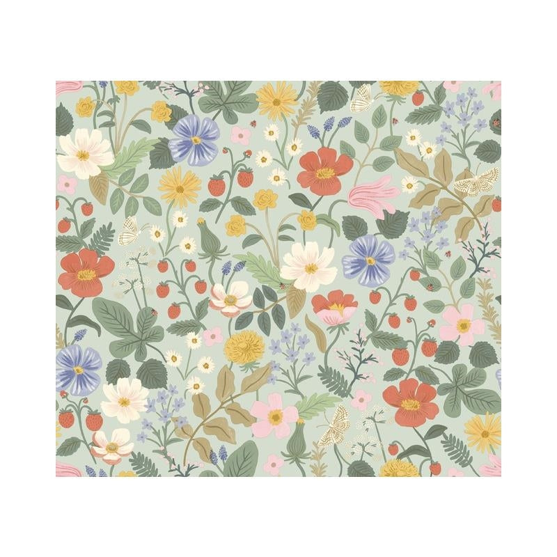 Sample RP7356 Strawberry Fields, Rifle Paper Co. Second Edition by York Wallpaper