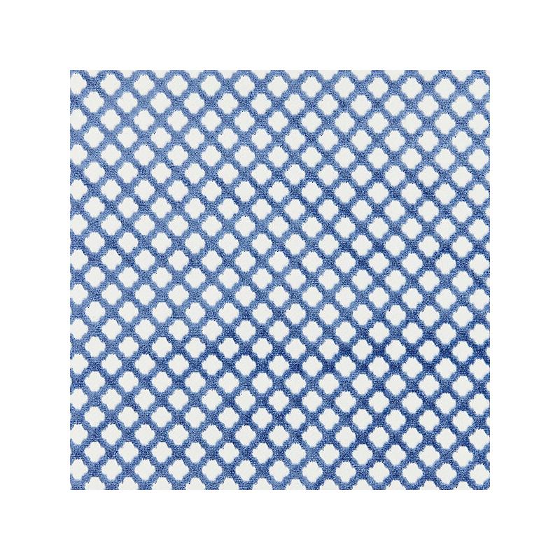 Sample 26692M-018 Pomfret, Lapis - Scalamandre Fabric (SC 001826692M)