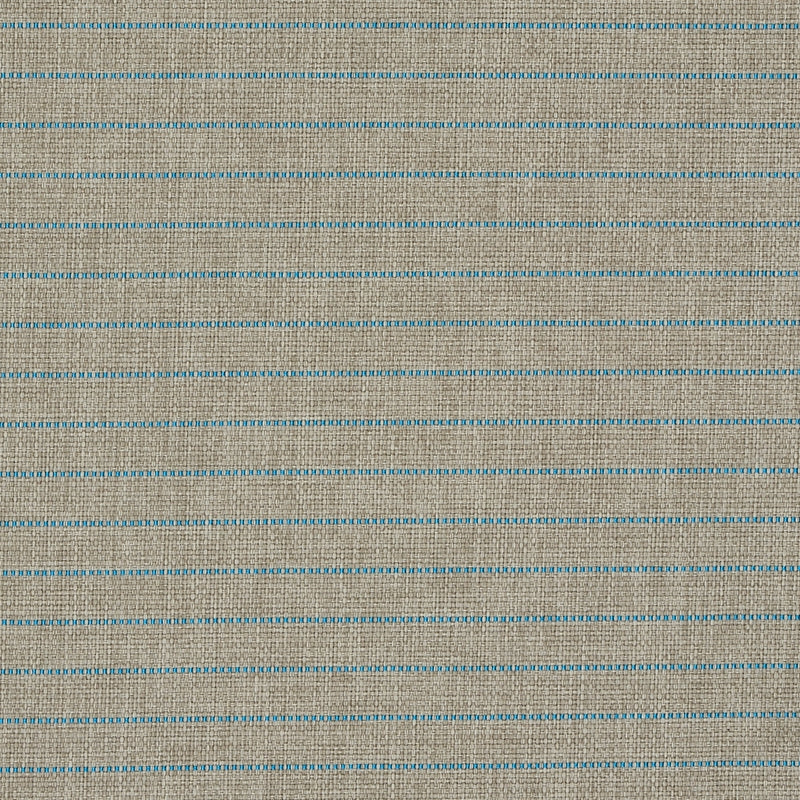 Purchase sample of 71814 Manning Stripe Indoor/Outdoor, Aqua by Schumacher Fabric